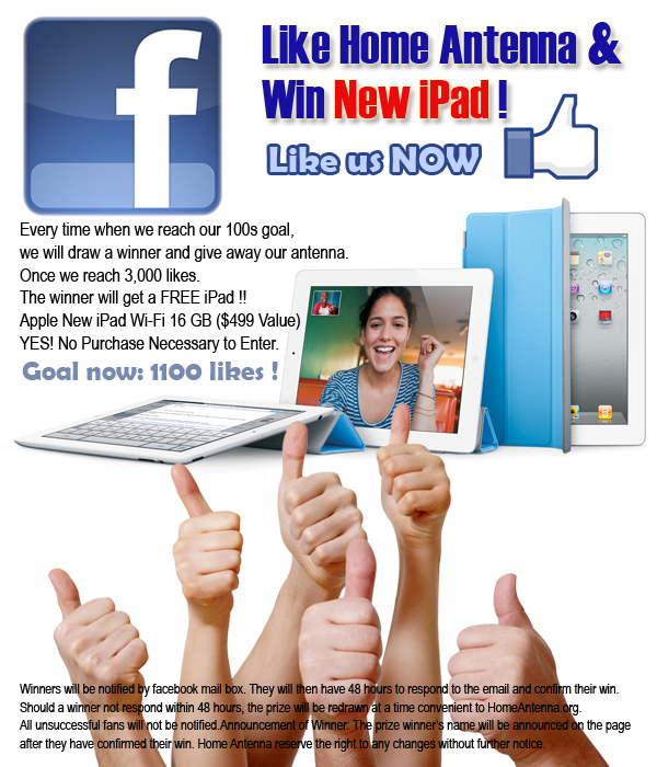 facebook likes home HDTV antenna